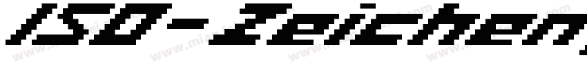 ISO-Zeichen_ Lidl-Fo字体转换